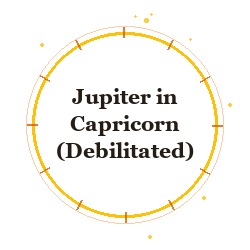 Jupiter in Capricorn (Debilitated)